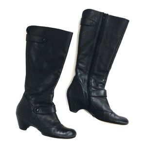 Ciao Bella Nordstrom Black Leather Tall Boots